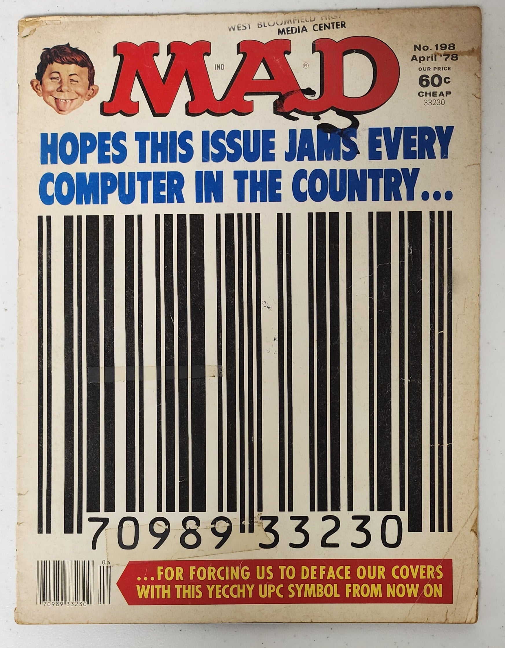 MAD MAGAZINE #198 1978 [J01] Mad Magazine MAD