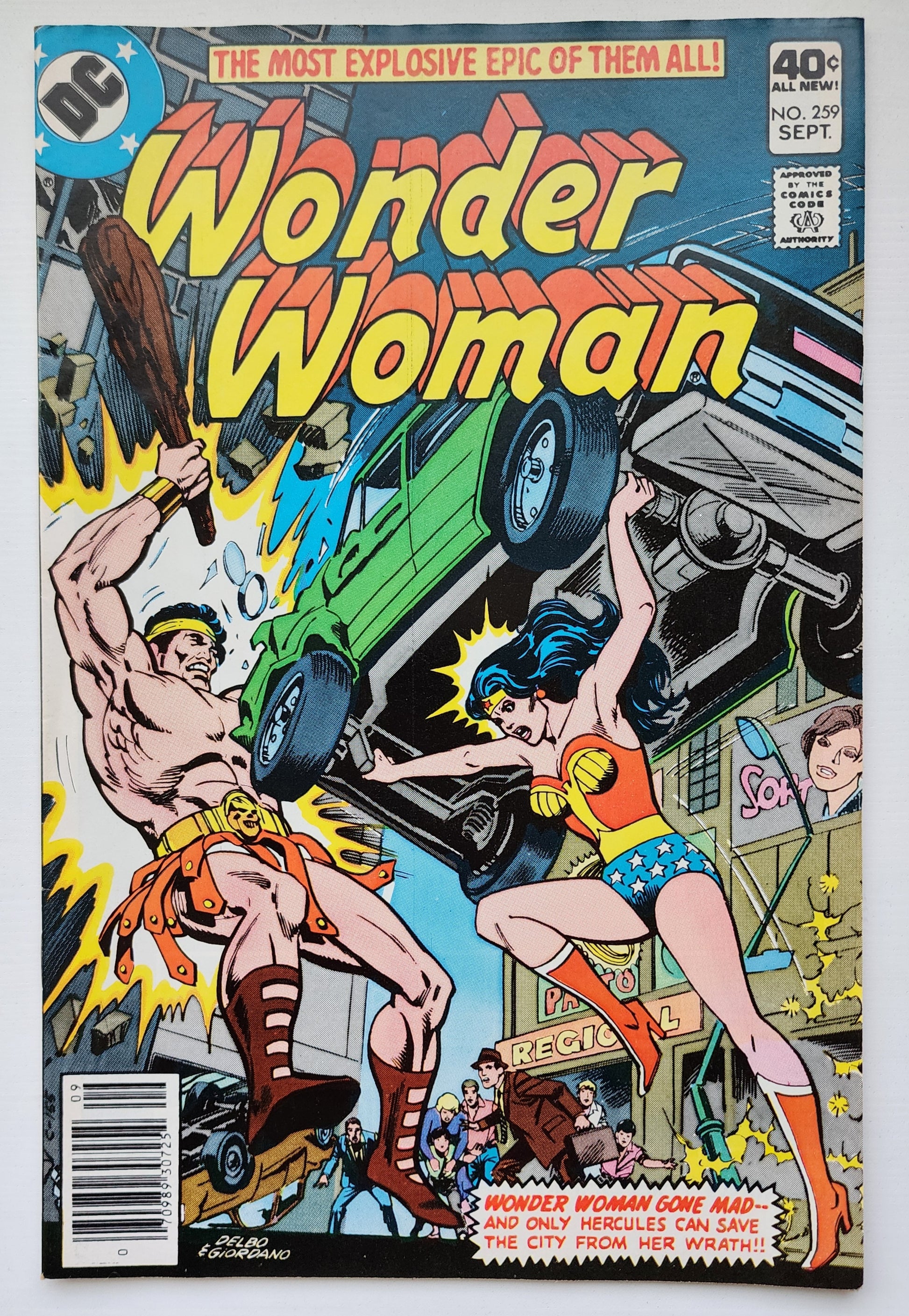 WONDER WOMAN #259 1979 NEWSSTAND Wonder Woman DC Comics