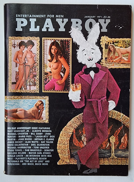 PLAYBOY MAGAZINE JANUARY 1971 Playboy PLAYBOY