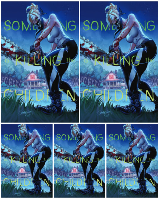 10/07/2026 SOMETHING IS KILLING THE CHILDREN #50 L FOC J SCOTT CAMPBELL VARIANT SET OF 5 COPIES BOOM ENTERTAINMENT