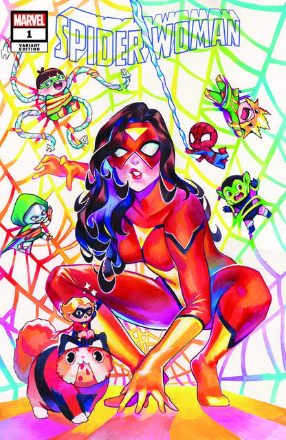 11/04/2026 FREE SPIDER-WOMAN #1 COVER A w/ PURCHASE OF SPIDER-WOMAN #1 SSCO RIAN GONZALES EXCLUSIVE VARIANT