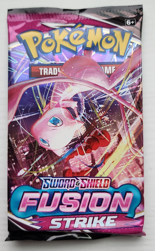 POKEMON TCG SWORD & SHIELD FUSION STRIKE BOOSTER FACTORY SEALED PACK 2022 CARDS POKEMON
