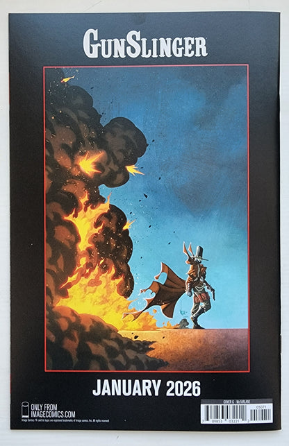 02/11/2026 GUNSLINGER SPAWN #50 1:250 TODD MCFARLANE SIGNED BLUE INK VARIANT Spawn IMAGE COMICS