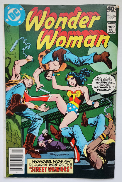WONDER WOMAN #262 1979 NEWSSTAND Wonder Woman DC Comics