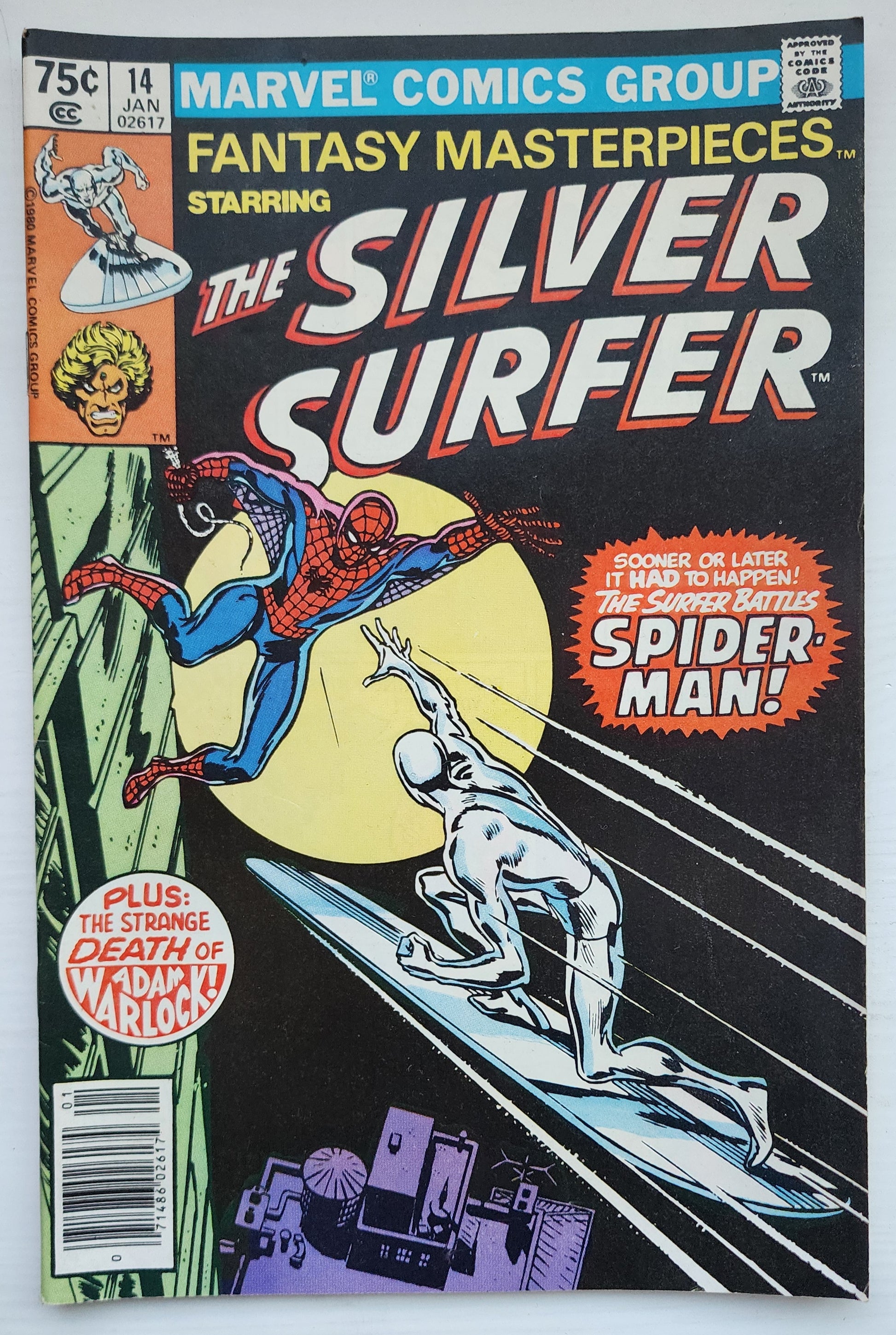 FANTASY MASTERPIECES #14 SILVER SURFER NEWSSTAND 1981 Fantasy Masterpieces MARVEL COMICS