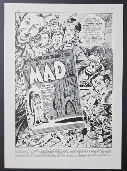 EC COMICS VAULT OF HORROR #27 PRINT EC Comics EC Comics