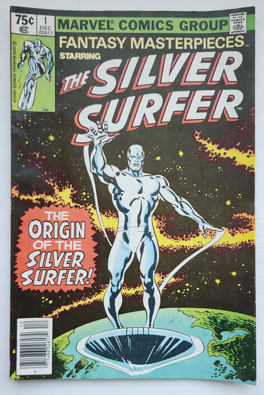 FANTASY MASTERPIECES #1 SILVER SURFER NEWSSTAND 1979 Fantasy Masterpieces MARVEL COMICS