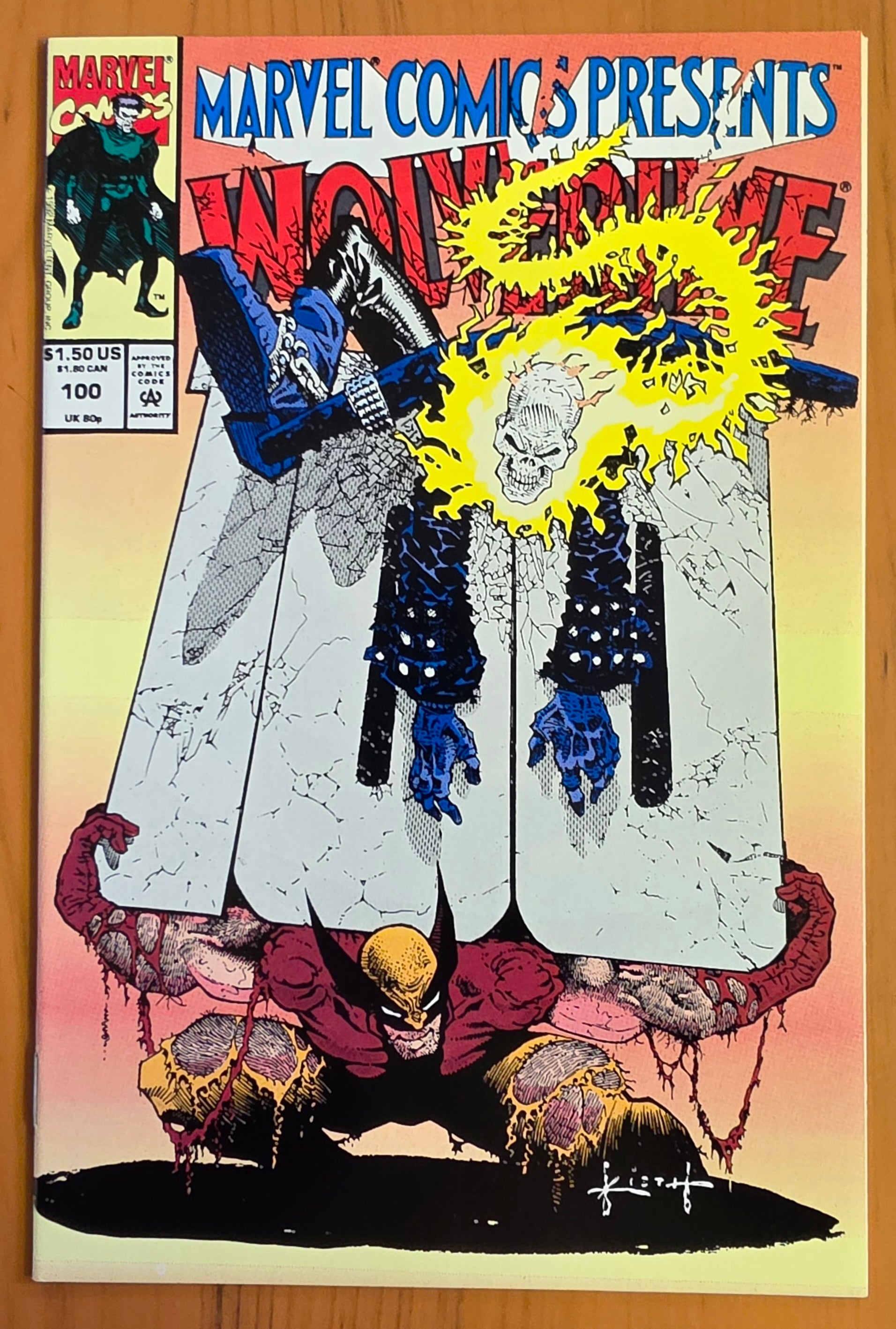 MARVEL COMICS PRESENTS #100 1992 SAM KIETH [J03] Marvel Comics Presents MARVEL COMICS