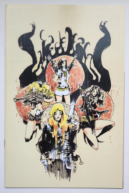 CHARLIES ANGELS VS BIONIC WOMAN #4 MAHFOOD 1:30 VIRGIN VARIANT 2019 [P01] Department of Truth IMAGE COMICS