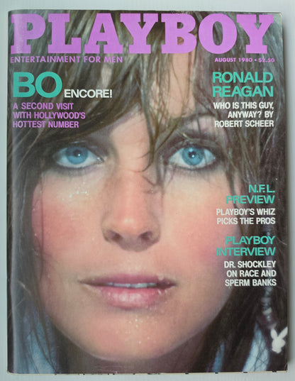 1980 PLAYBOY MAGAZINE AUGUST Playboy PLAYBOY