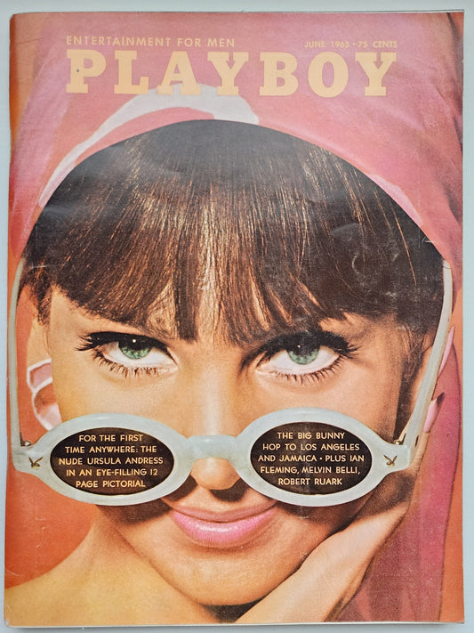 PLAYBOY MAGAZINE JUNE 1965 Playboy PLAYBOY