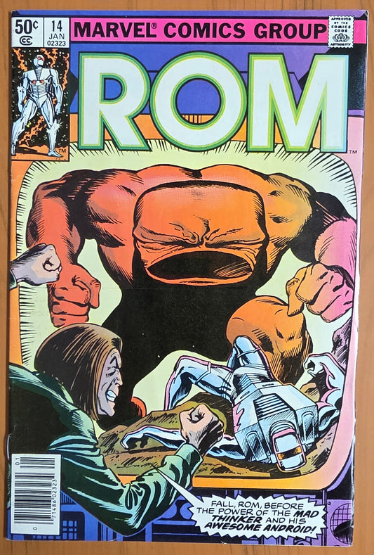 ROM #14 1980 NEWSSTAND ROM MARVEL COMICS