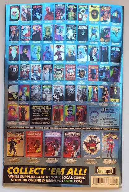 MARK SPEARS MONSTERS #8 BLIND BAG VARIANT A42 FOIL Universal Monsters KEENSPOT ENTERTAINMENT