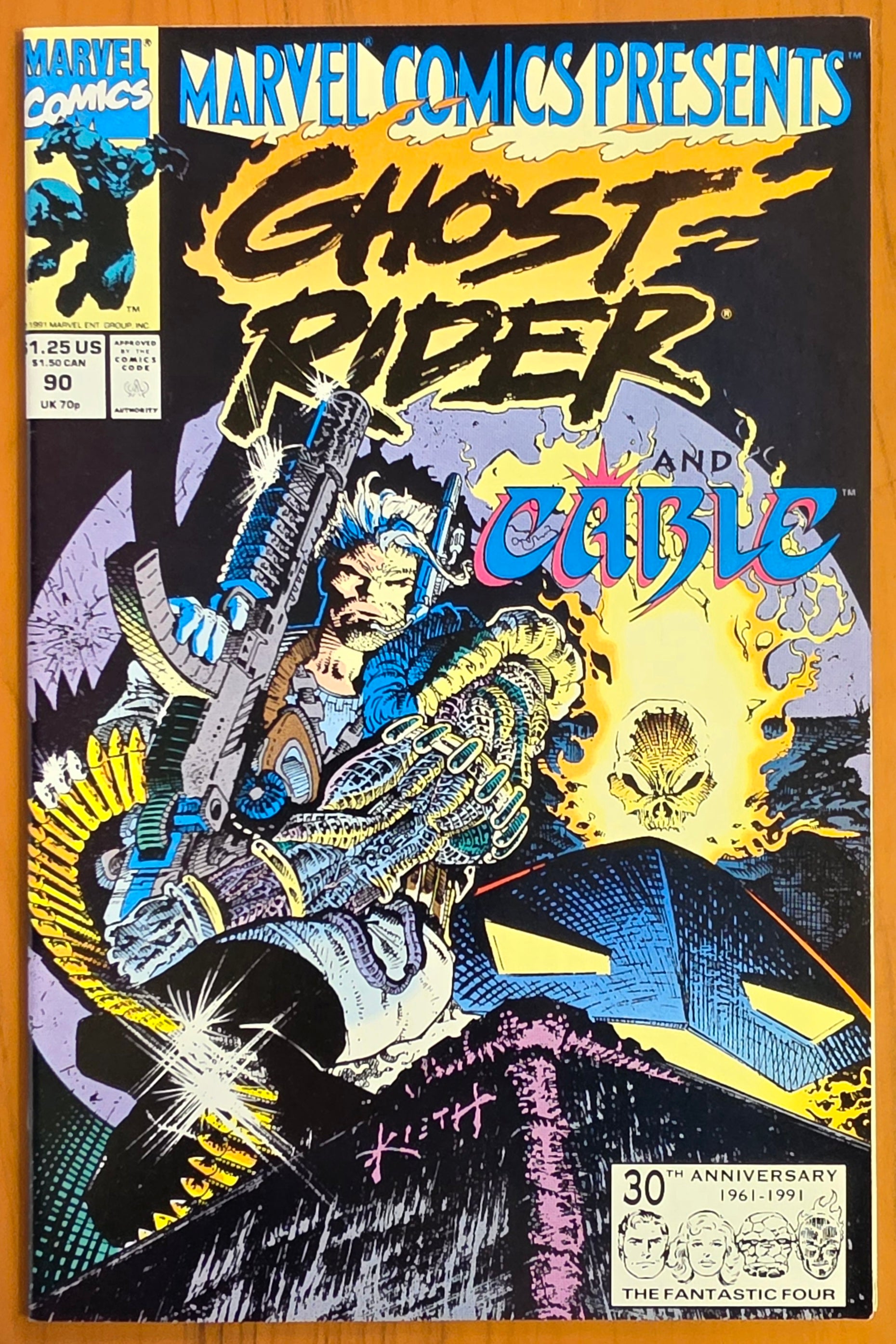 MARVEL COMICS PRESENTS #90 1991 SAM KIETH [J02] Marvel Comics Presents MARVEL COMICS