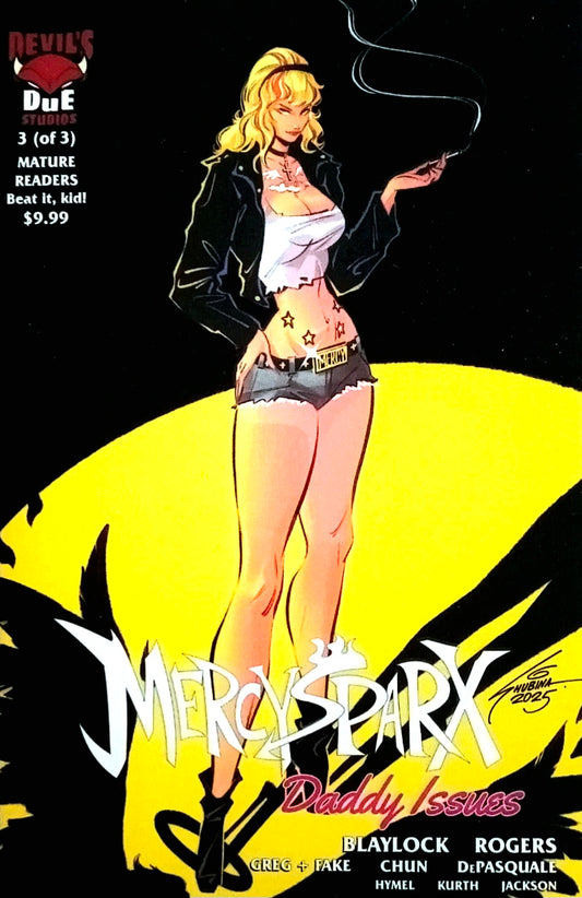 MERCY SPARX DADDY ISSUES #3 (OF 3) 1:10 INC SVETA SHUBINA UV SPOT VARIANT 2026 MASSIVE PUBLISHING