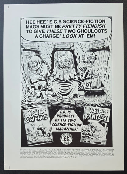 EC COMICS TALES FROM THE CRYPT #32 PRINT EC Comics EC Comics