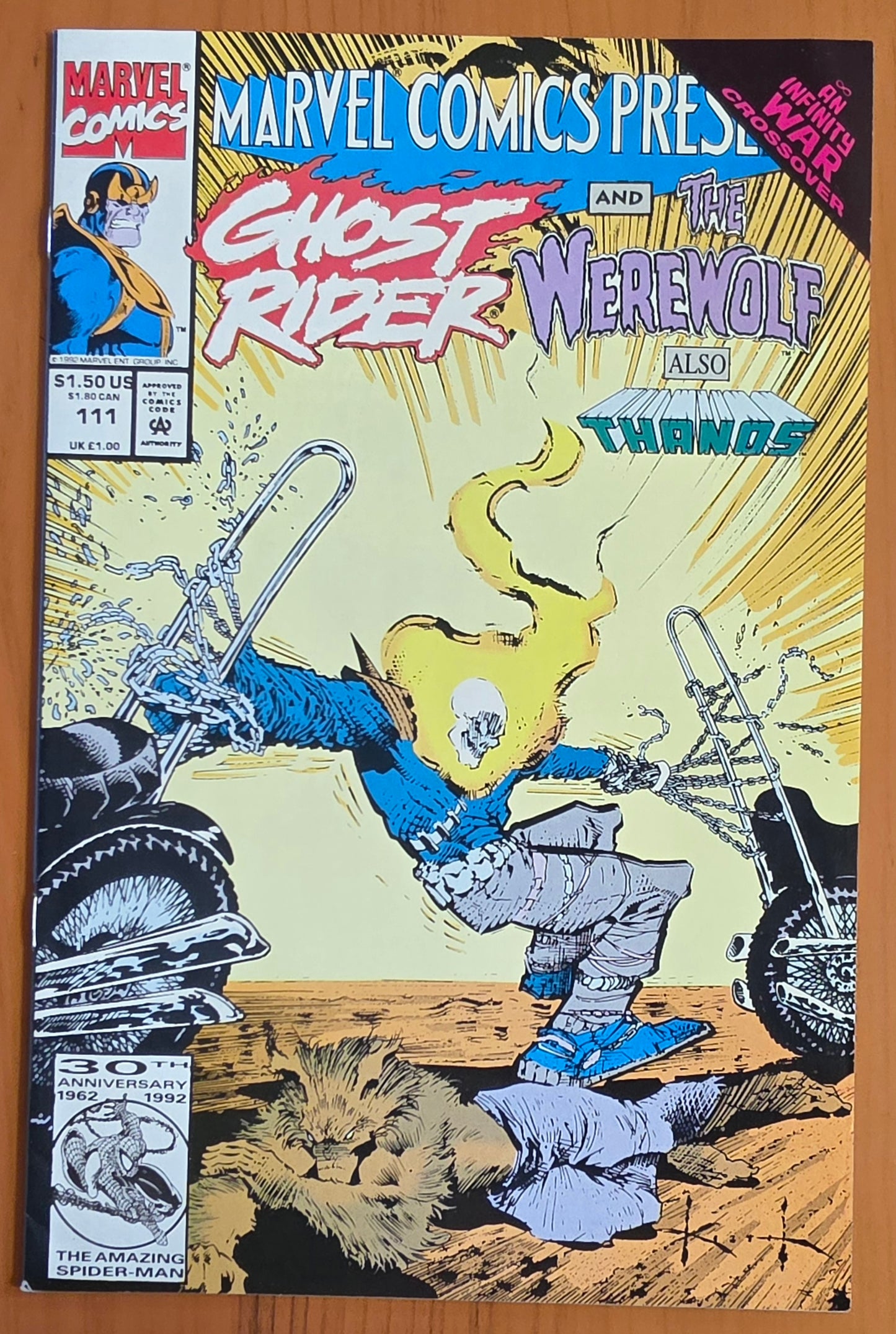 MARVEL COMICS PRESENTS #111 1992 SAM KIETH STEVE LIGHTLE [J01] Marvel Comics Presents MARVEL COMICS