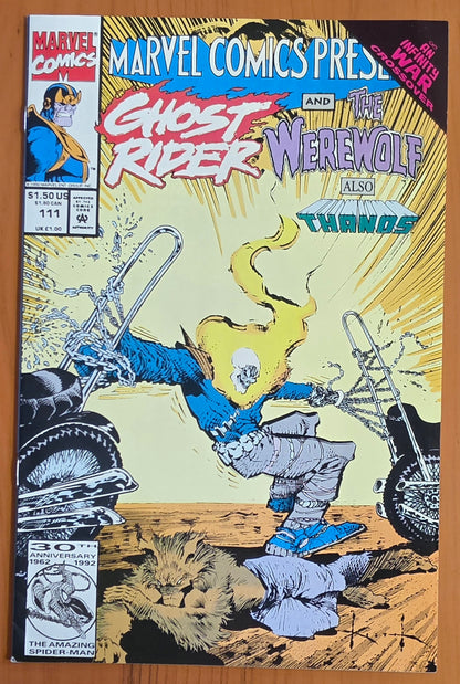 MARVEL COMICS PRESENTS #111 1992 SAM KIETH STEVE LIGHTLE [J01] Marvel Comics Presents MARVEL COMICS