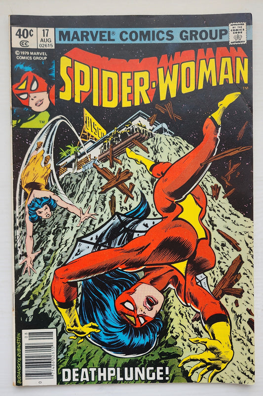 SPIDER-WOMAN #17 NEWSSTAND 1979 Spider-Woman MARVEL COMICS