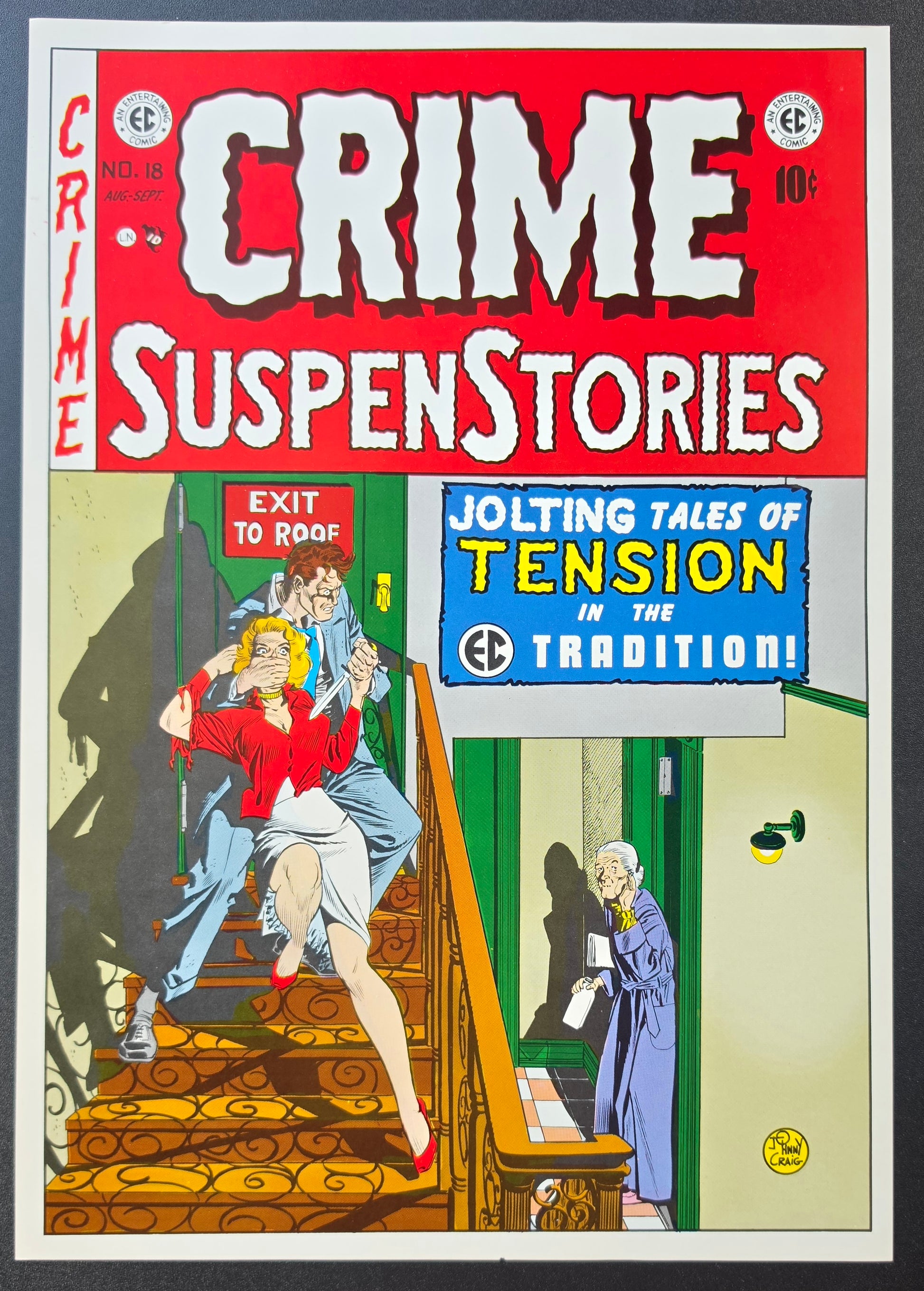 CRIME SUSPENSTORIES #18 PRINT EC Comics EC Comics