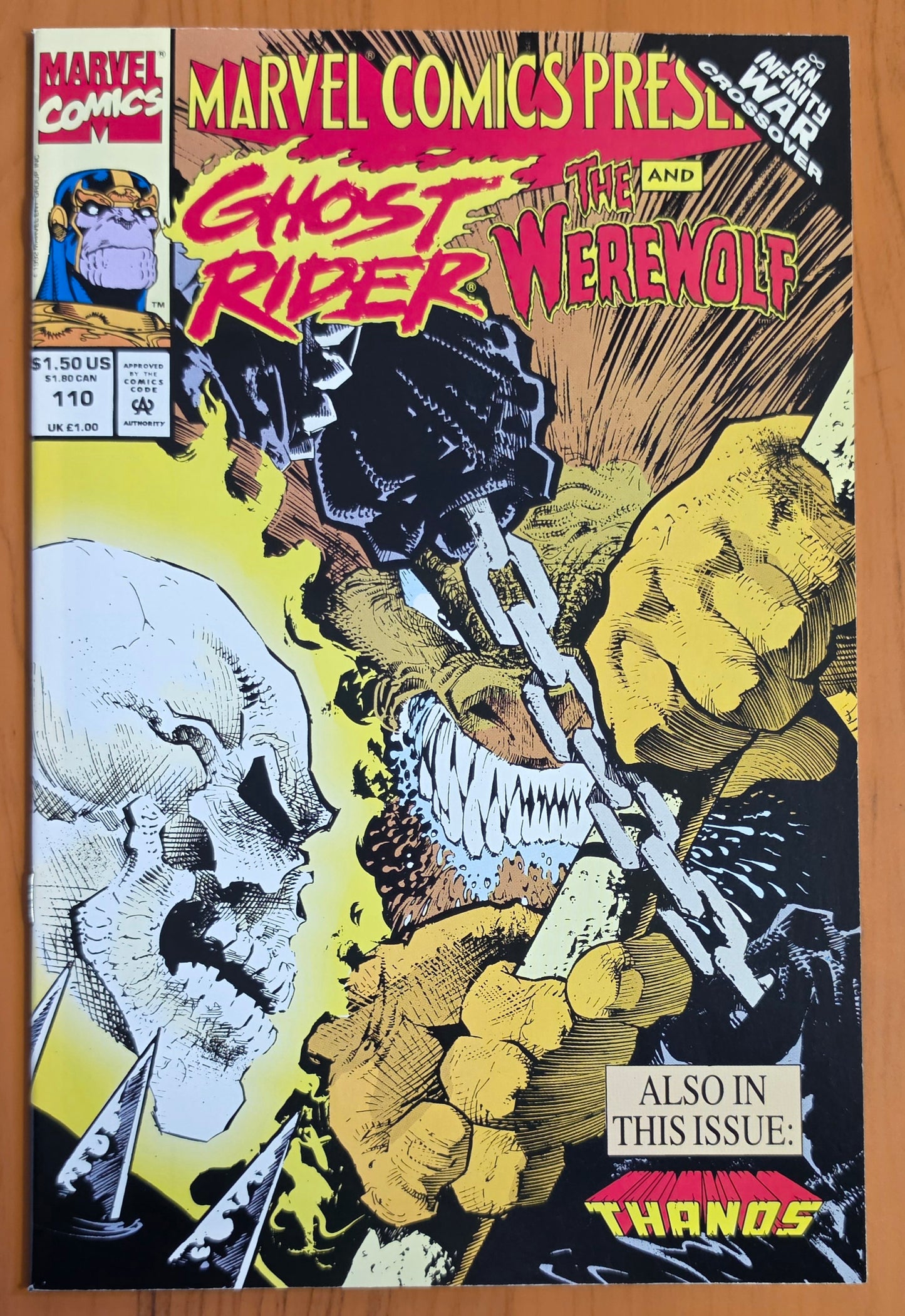 MARVEL COMICS PRESENTS #110 1992 SAM KIETH STEVE LIGHTLE [J04] Marvel Comics Presents MARVEL COMICS