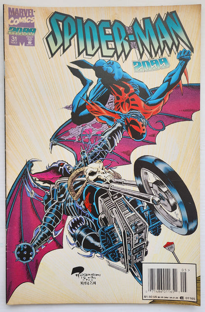SPIDER-MAN 2099 #31 NEWSSTAND 1995 Spider-Man 2099 MARVEL COMICS