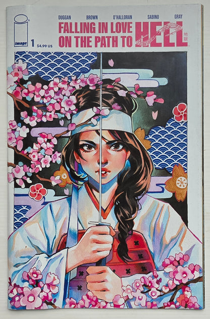 FALLING IN LOVE ON PATH TO HELL #1 1:10 RIAN GONZALES VARIANT [AUCTION] MARVEL COMICS