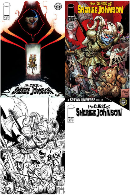 SPAWN THE CURSE OF SHERLEE JOHNSON #1 SET OF 4 2025 IMAGE COMICS