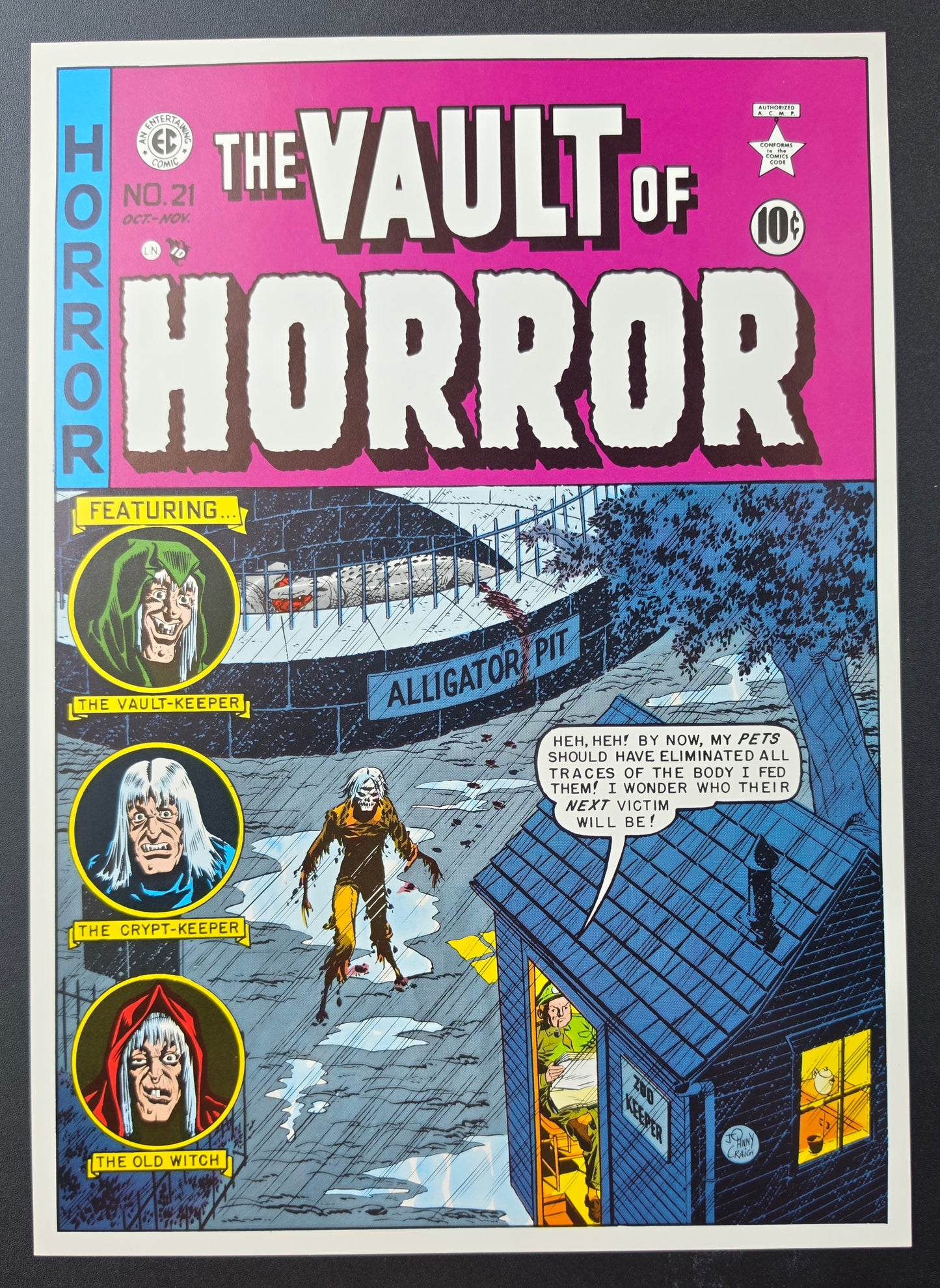 EC COMICS VAULT OF HORROR #21 PRINT EC Comics EC Comics