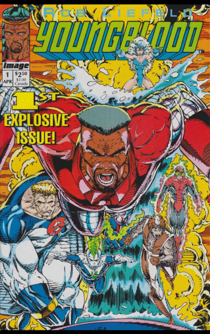 YOUNGBLOOD #1 1992 Youngblood IMAGE COMICS