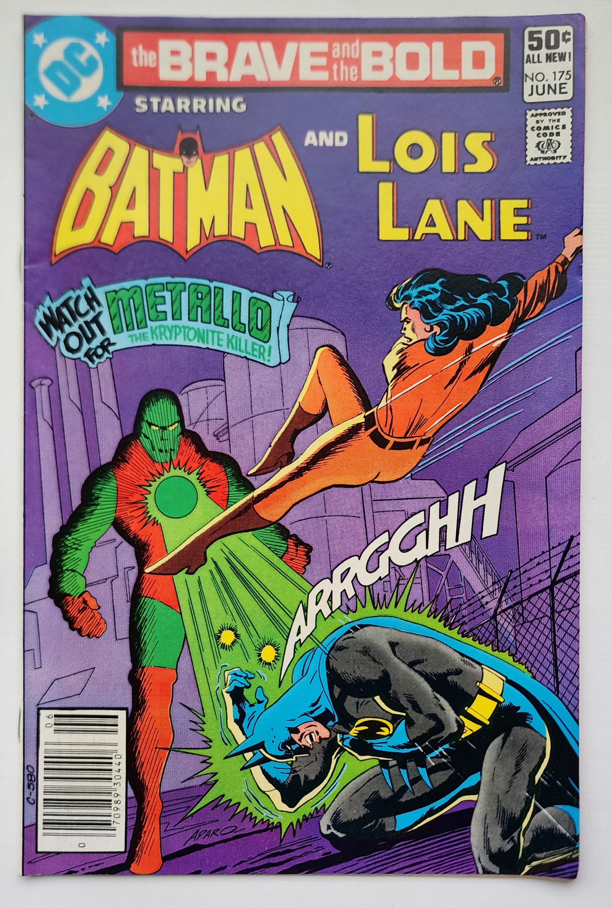 BRAVE AND BOLD #175 BATMAN LOIS LANE NEWSSTAND 1981 Brave and the Bold DC Comics