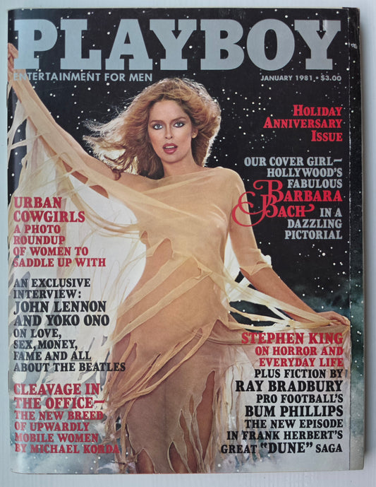 1981 PLAYBOY MAGAZINE JANUARY Playboy PLAYBOY