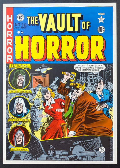EC COMICS VAULT OF HORROR #20 PRINT EC Comics EC Comics