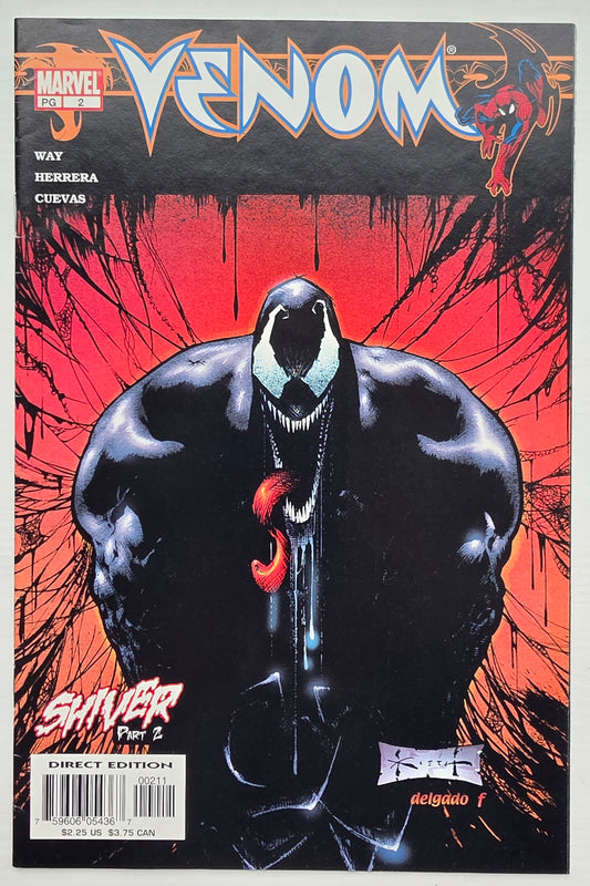 VENOM #2 KIETH COVER 2003 [J01] Venom MARVEL COMICS