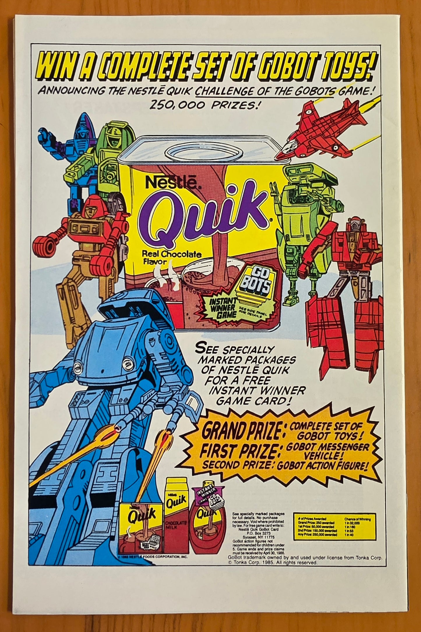 TRANSFORMERS #12 1985 [J02] Transformers MARVEL COMICS