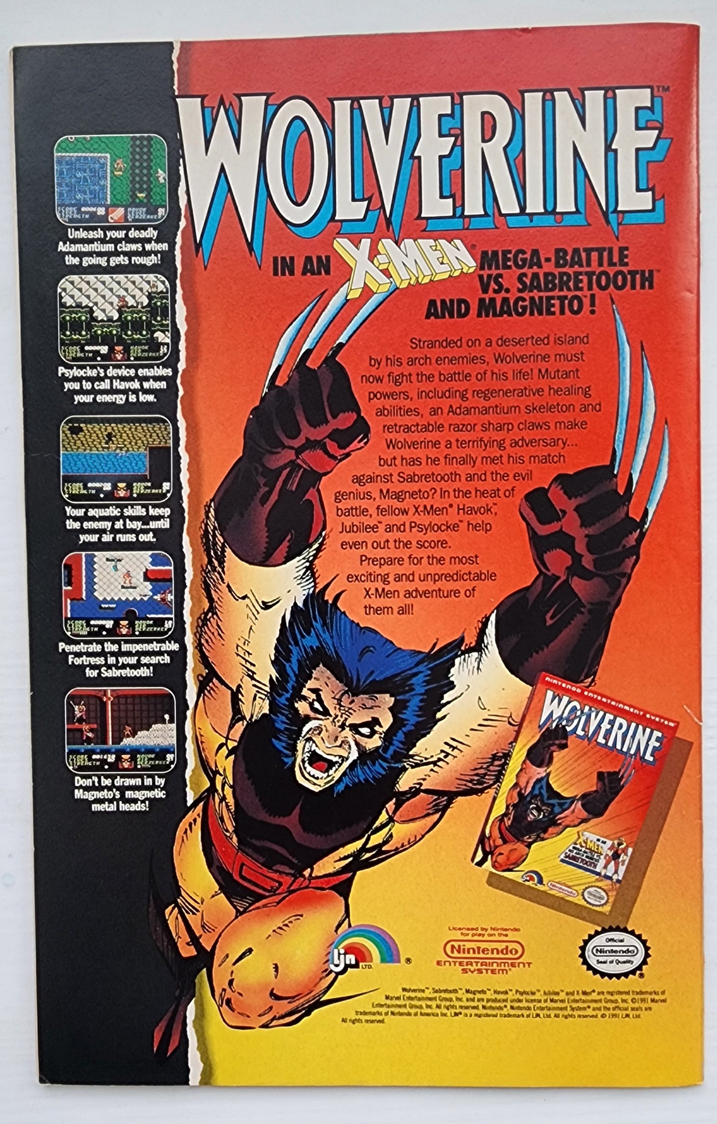 X-MEN #2 JIM LEE NEWSSTAND 1991 [I01] X-Men MARVEL COMICS