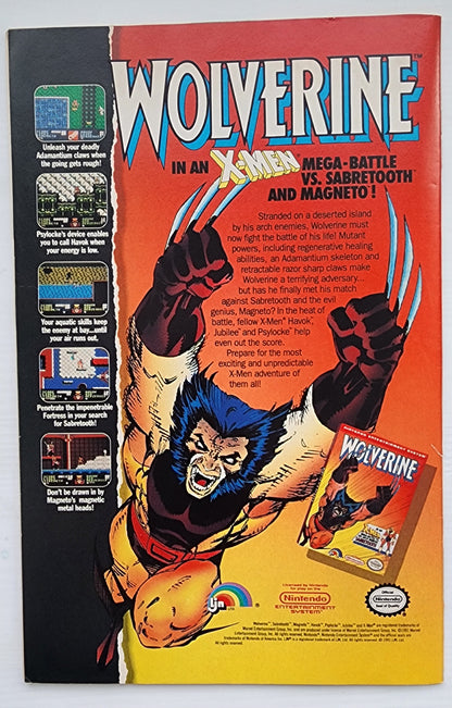 X-MEN #2 JIM LEE NEWSSTAND 1991 [I01] X-Men MARVEL COMICS