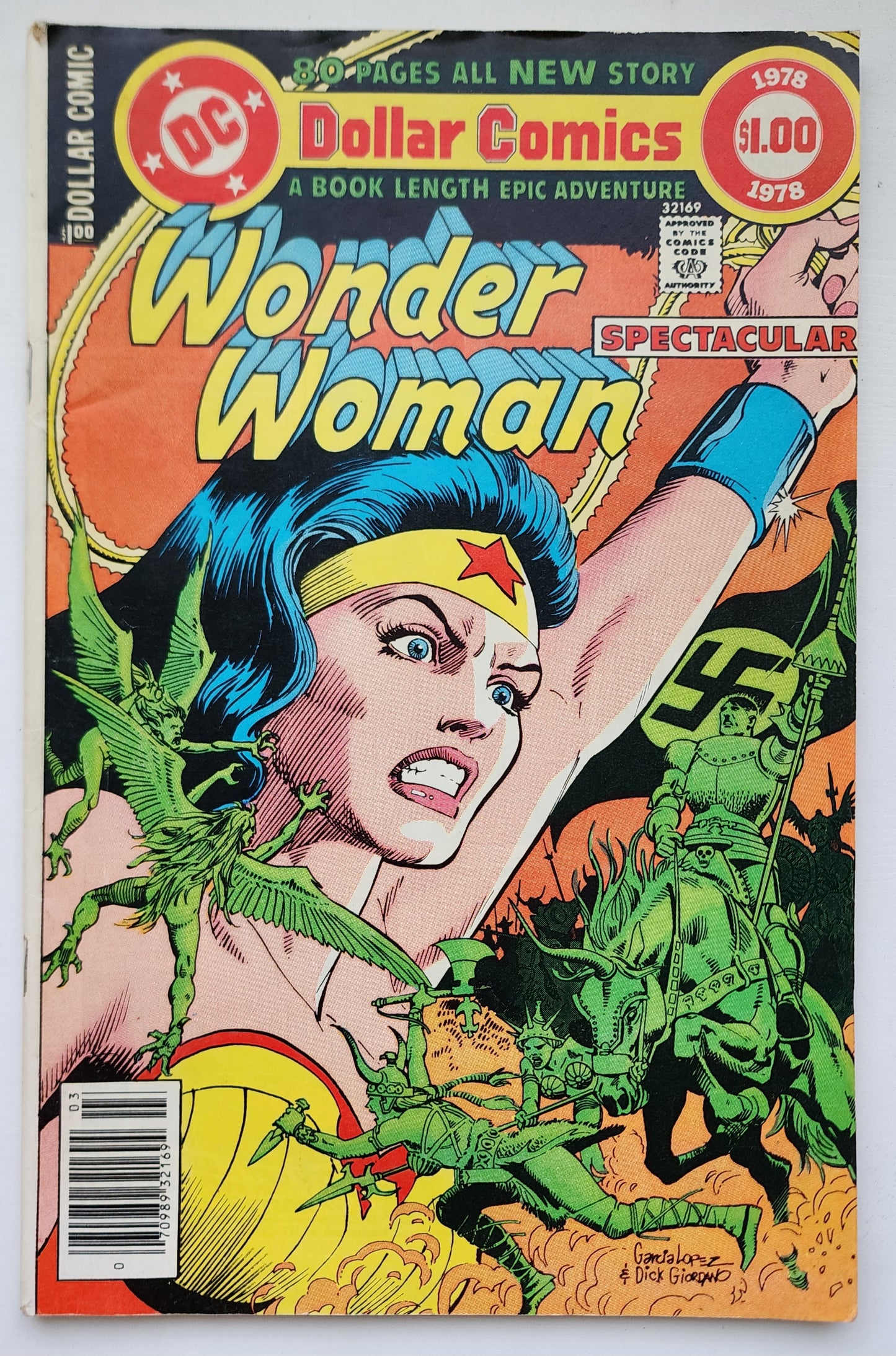 WONDER WOMAN SPECTACULAR #9 1978 NEWSSTAND Wonder Woman DC Comics