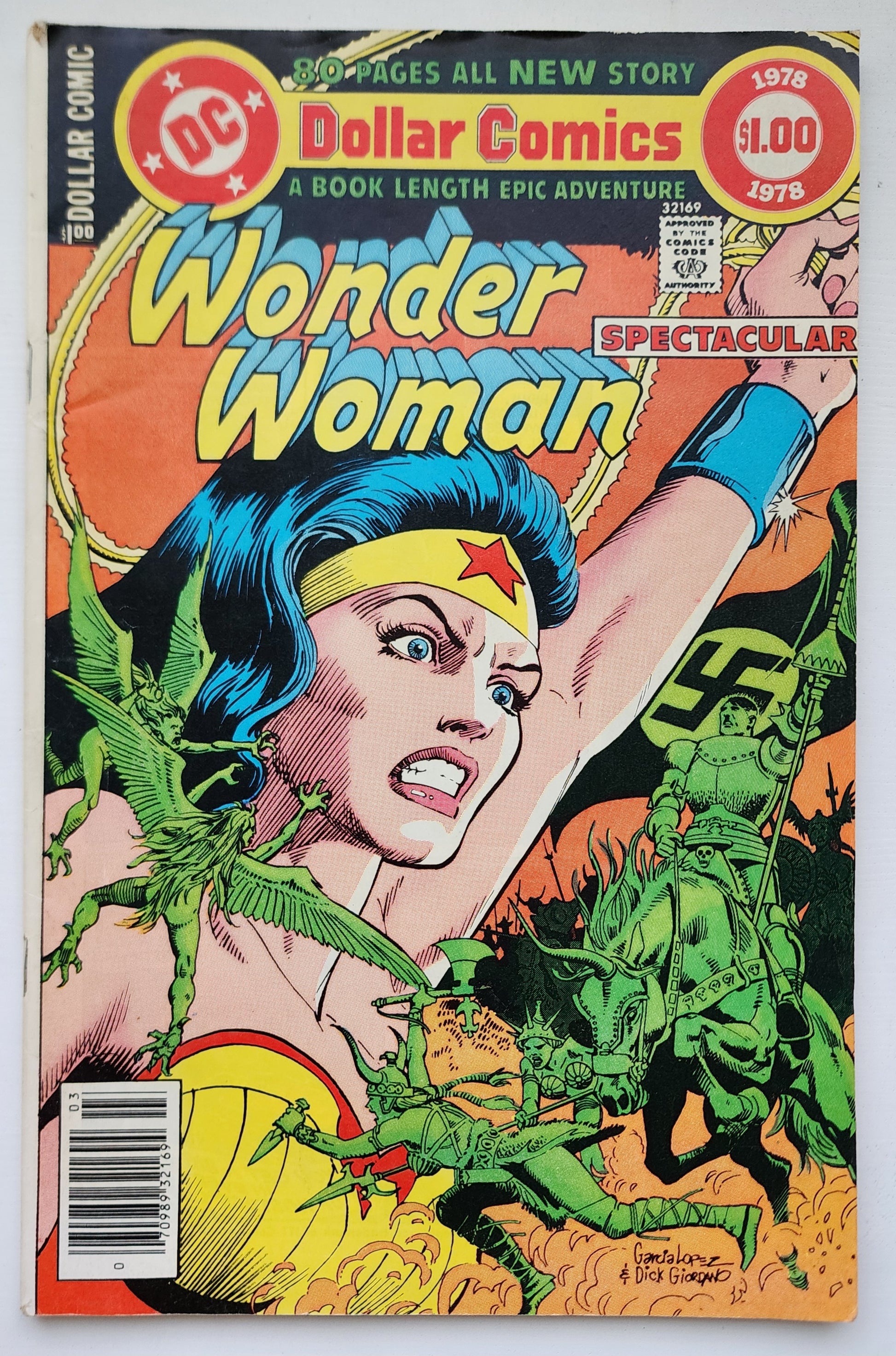 WONDER WOMAN SPECTACULAR #9 1978 NEWSSTAND Wonder Woman DC Comics