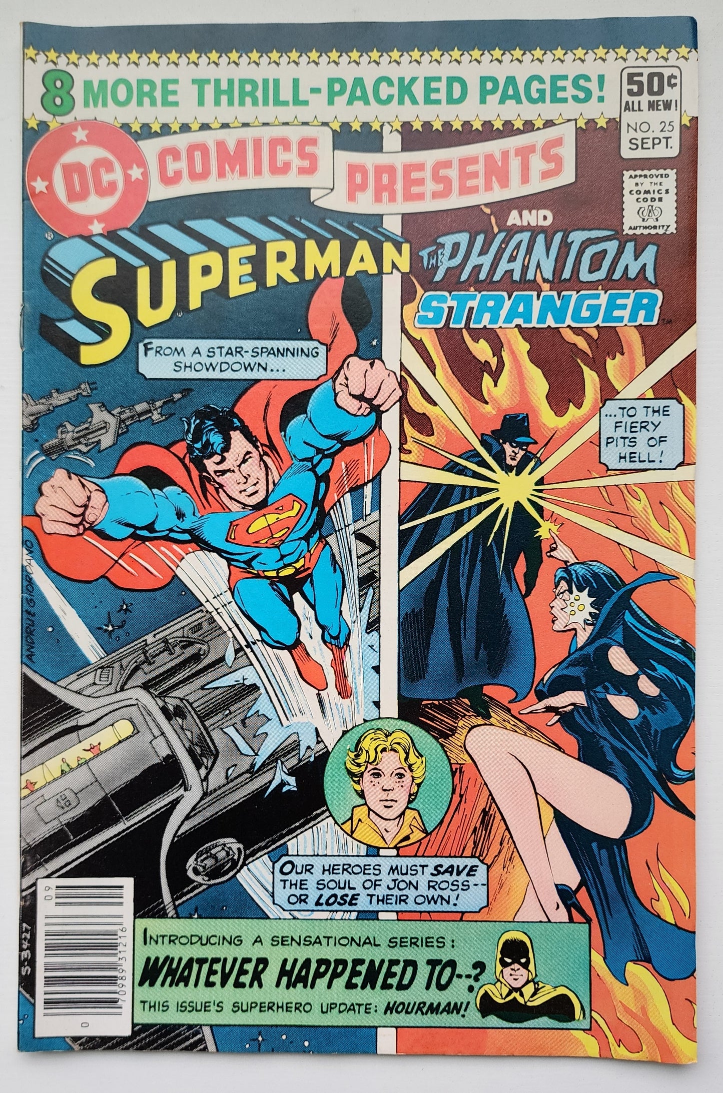 DC COMICS PRESENTS #25 SUPERMAN PHANTOM STRANGER 1980 NEWSSTAND DC Comics Presents DC Comics