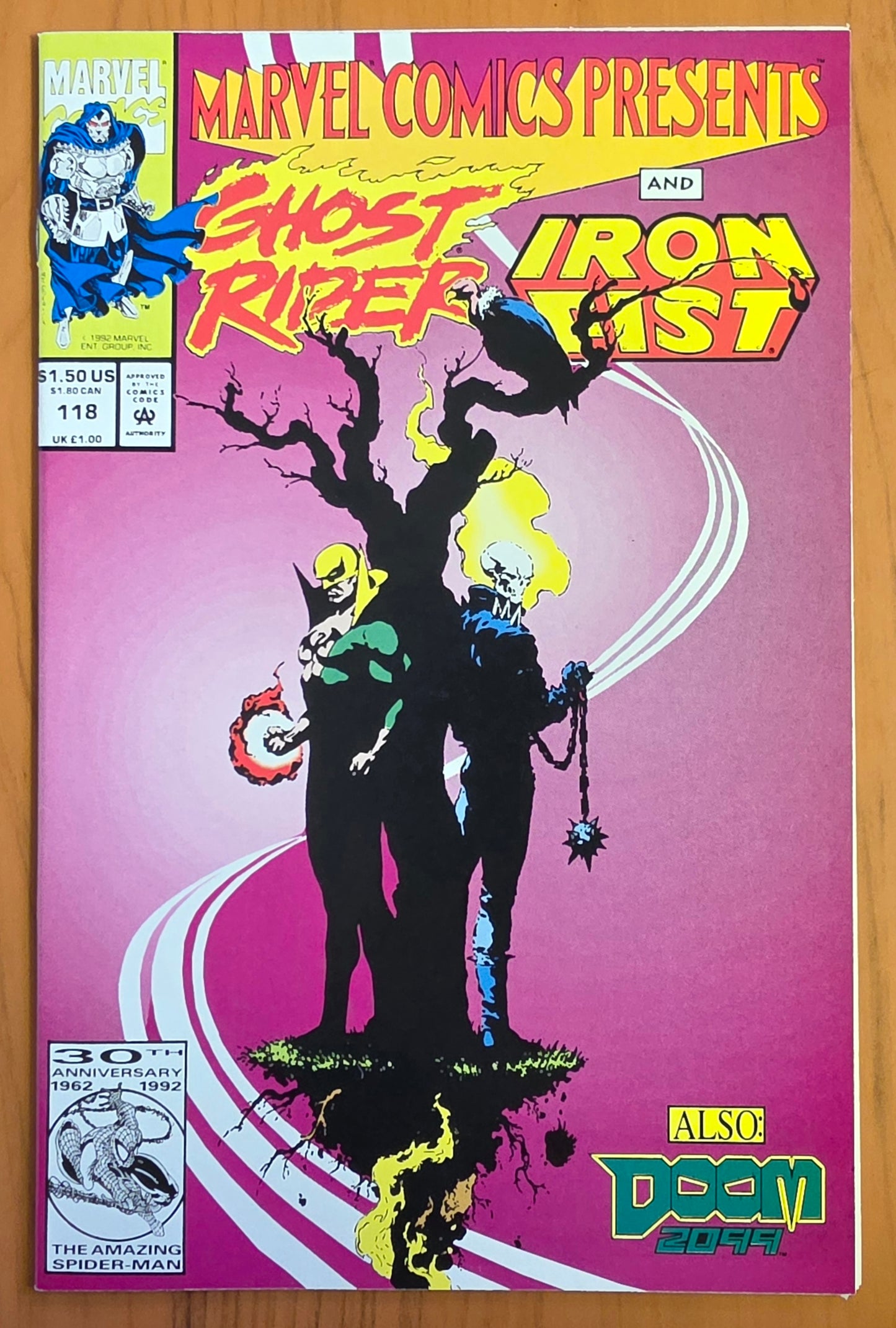 MARVEL COMICS PRESENTS #118 SAM KIETH 1992 [J02] Marvel Comics Presents MARVEL COMICS