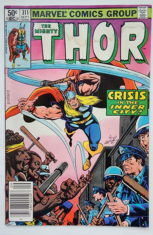 THOR #311 NEWSSTAND 1981 Thor MARVEL COMICS