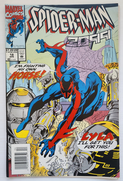 SPIDER-MAN 2099 #18 NEWSSTAND 1994 Spider-Man 2099 MARVEL COMICS