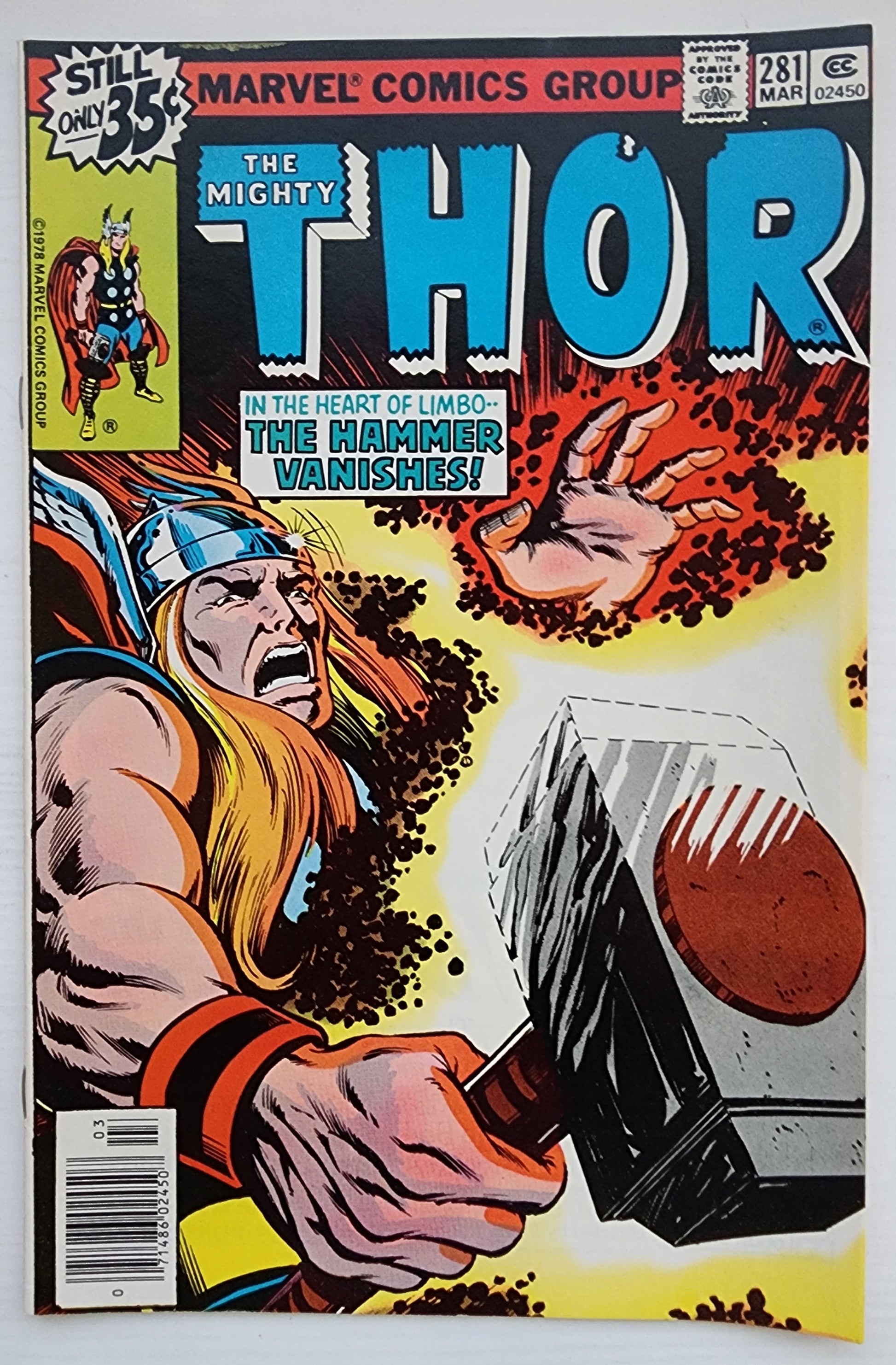 THOR #281 NEWSSTAND 1979 Thor MARVEL COMICS