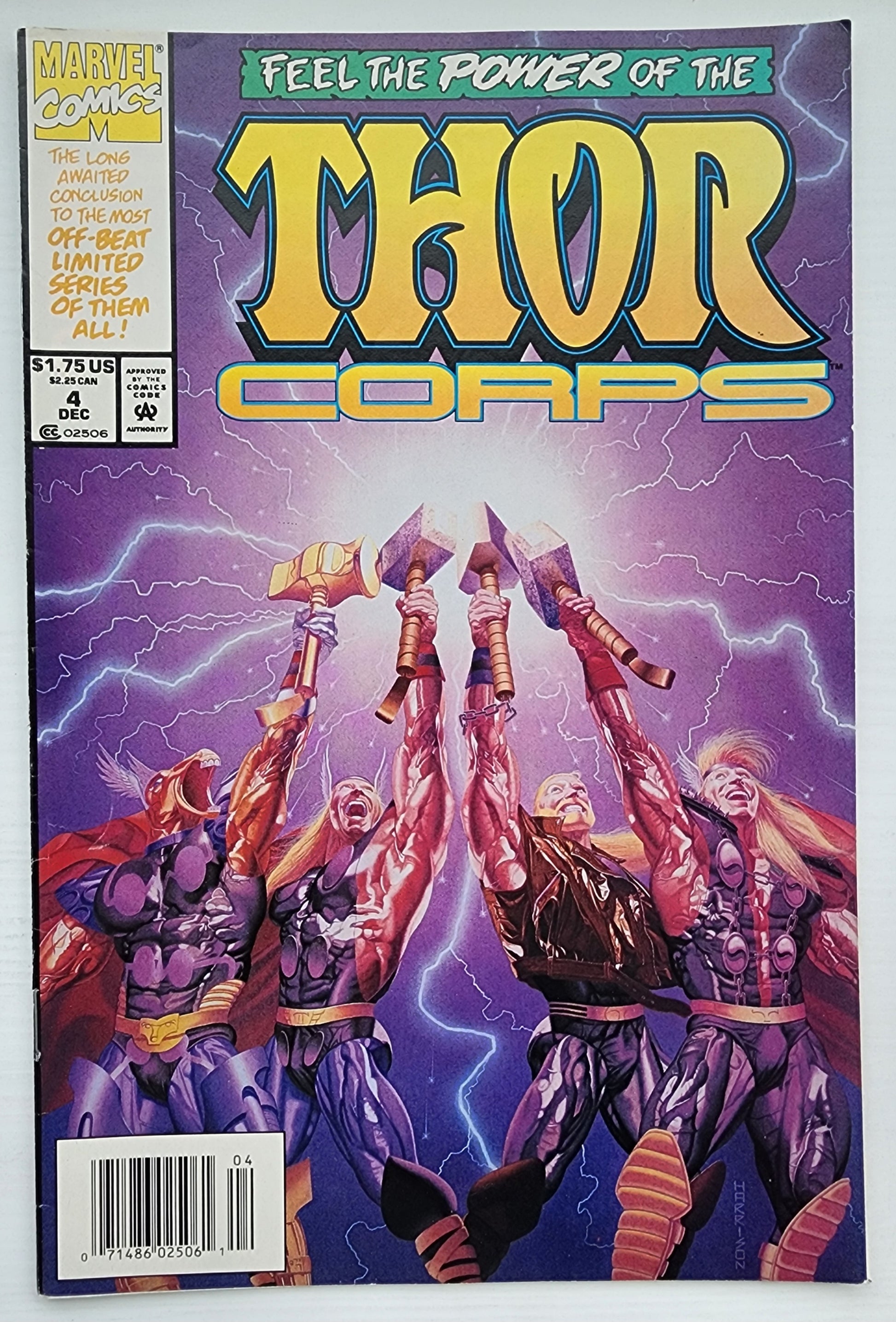 THOR CORPS #4 1993 Thor MARVEL COMICS