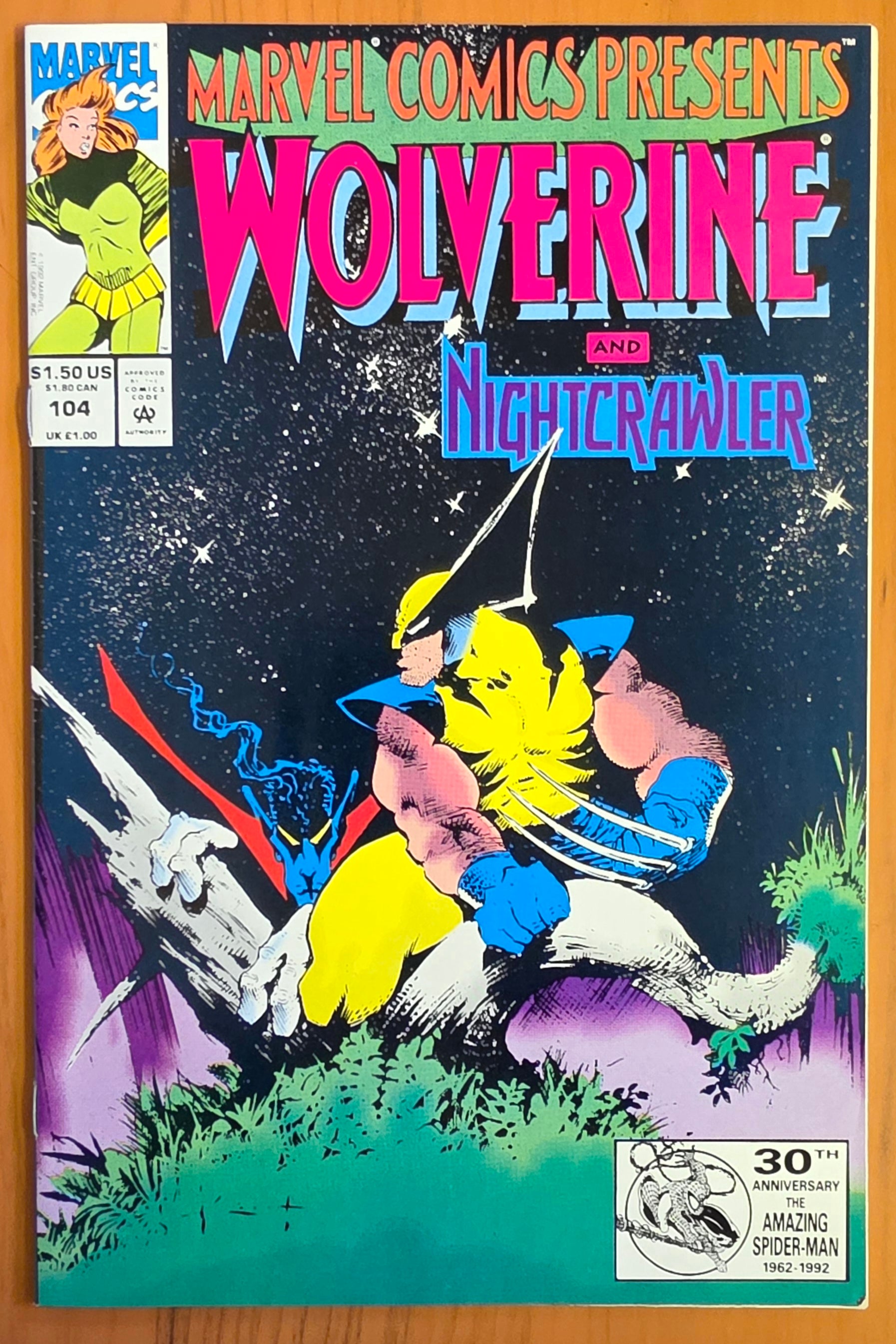 MARVEL COMICS PRESENTS #104 1992 SAM KIETH [J01] Marvel Comics Presents MARVEL COMICS