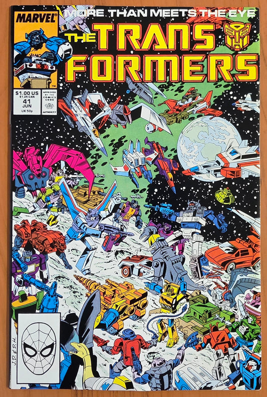 TRANSFORMERS #41 1988 Transformers MARVEL COMICS