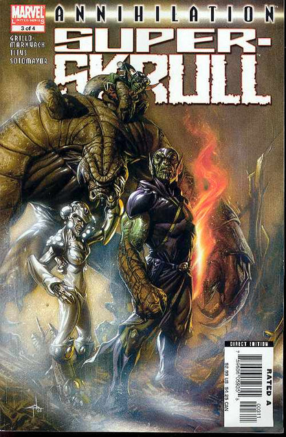 ANNIHILATION SUPER SKRULL #1-#4 DELLOTTO SET 2006 Annihilation MARVEL COMICS