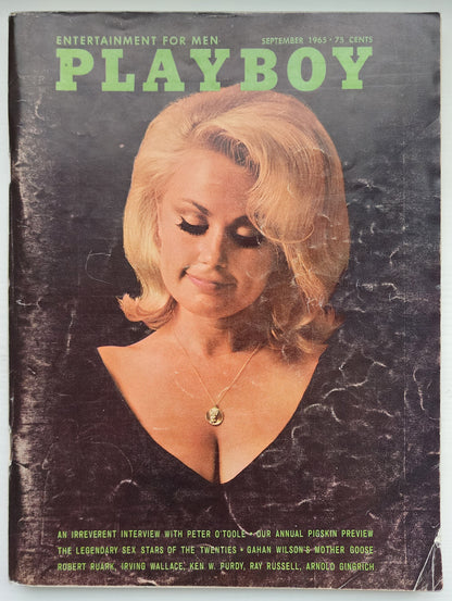 PLAYBOY MAGAZINE SEPTEMBER 1965 Playboy PLAYBOY