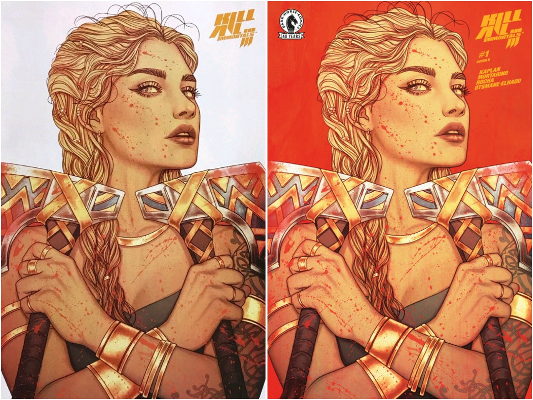 10/07/2026 Kill All Immortals III #1 FRISON 1:20 VARIANT SET DARK HORSE COMICS